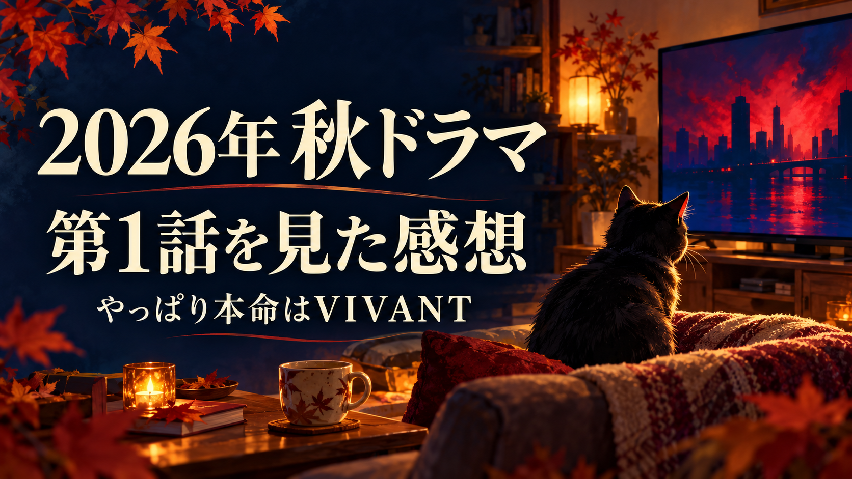 2026年秋ドラマ 第1話を見た感想 やっぱり本命はVIVANT
